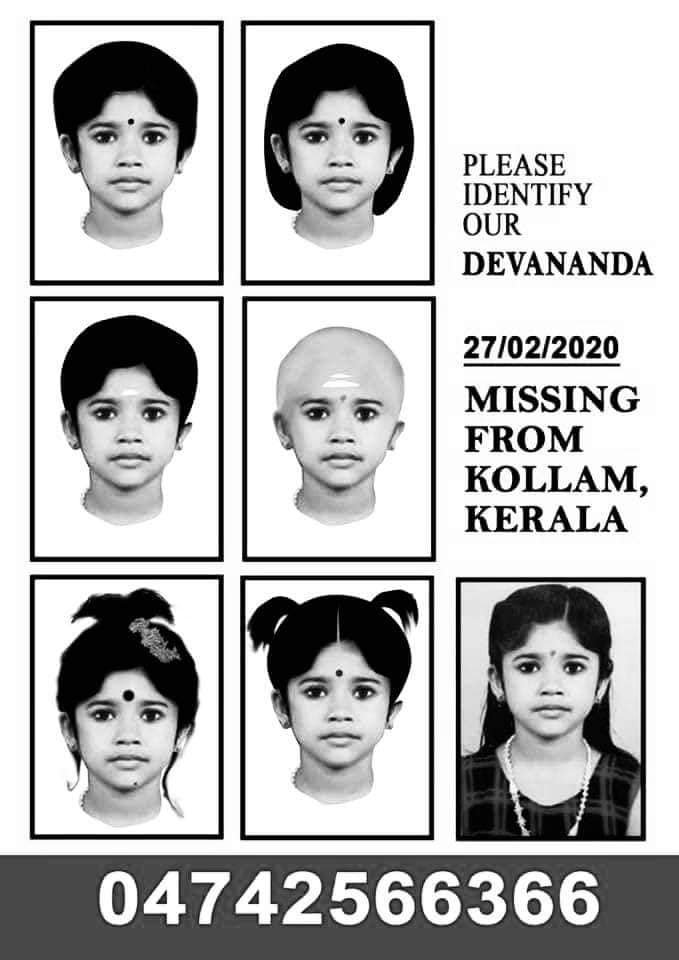 kollam, child missing case