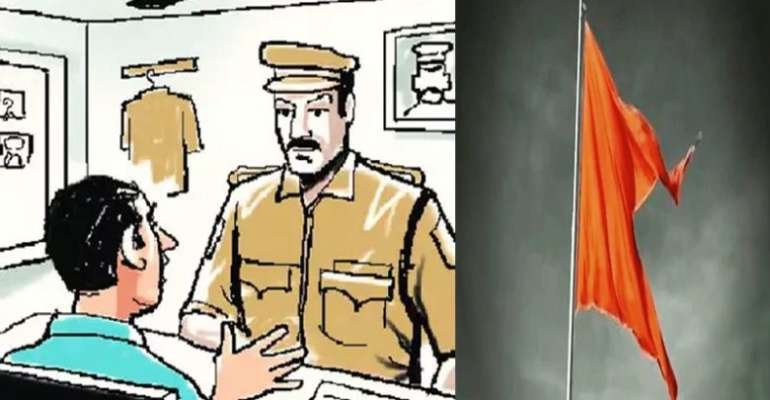 palakkad, rss, police, fake compalint