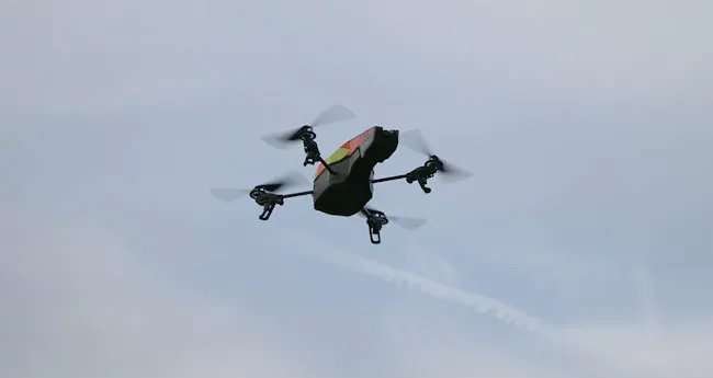 kerala police, curfew, drone